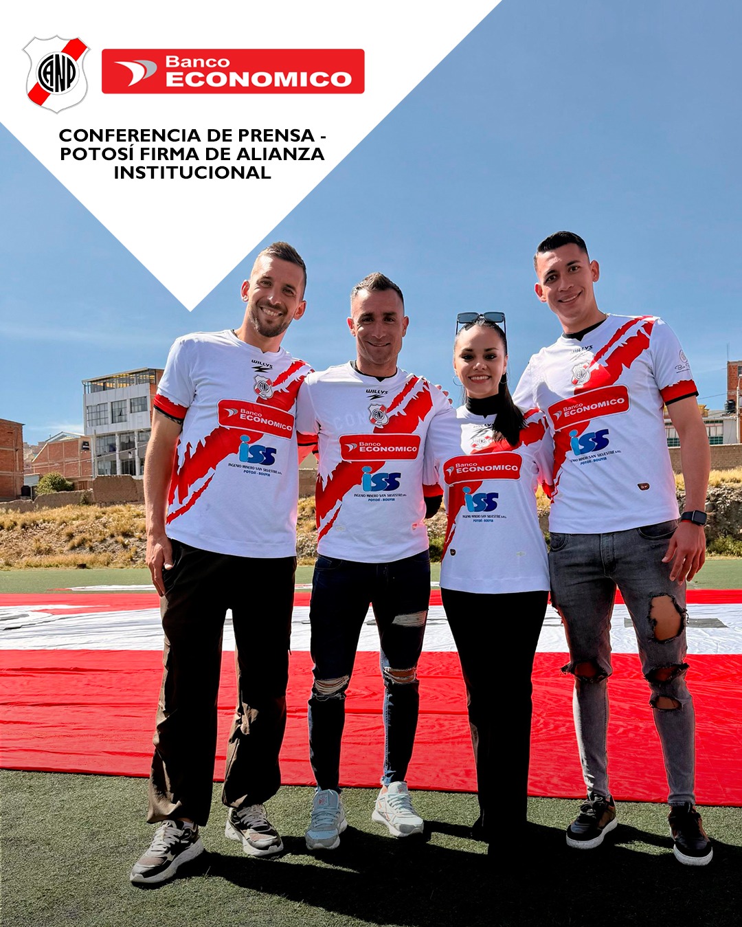 Banco Económico respalda al Club Nacional Potosí y refuerza su compromiso con Potosí
